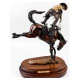Art Bob Parks "Parting in Ways" Bronze Sculpture