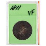 Coin 1811 Capped Bust Half Dollar Very Fine