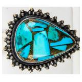 Jewelry Sterling Silver Turquoise Ring