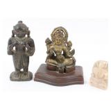 Vintage / Antique Hindu Bronze and Stone Carvings