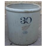 Antique Red Wing 30 Gallon Salt Glazed Crock