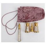 Antique Mother of Pearl Opera Glasses