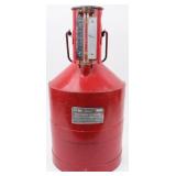 Vintage  Ellisco Field Standard Test Measure Can