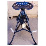 Art -  Found Metal Art Tractor Seat