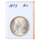 Coin 1879  Morgan Silver Dollar Brilliant Unc.