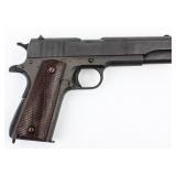 Remington Rand M1911A1 Pistol in .45 ACP Mfg: 1943