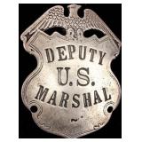 Deputy U.S. Marshal  Badge     Sterling