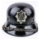 Vintage WW II Civic Luftschutz Helmet