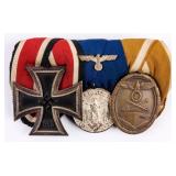 German service medals on Medal Bar