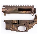 Gun ADCOR Defense Upper & Lower AR Receiver New!