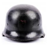 WWII M34 German Helmet with Decals Original!