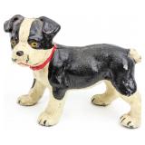 Antique Hubley Boston Terrier Puppy Dog