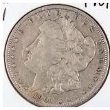 Coin 1901 Morgan Silver Dollar VG Key Date