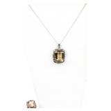 Jewelry Sterling Silver Necklace & Ring