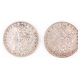 Coin 2 Morgan Silver Dollars 1892-O & 1879-O