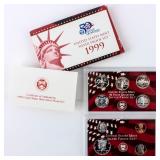 Coin 1999 United States Silver Proof Set