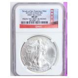 Coin 2012-S United States Silver Eagle NGC MS69