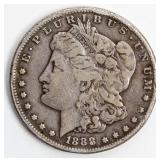 Coin 1888-S  Morgan Silver Dollar as Fine