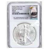 Coin 2016-W United States Silver Eagle NGC MS69
