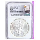 Coin 2016-W United States Silver Eagle NGC MS69