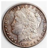 Coin 1892-CC Morgan Silver Dollar Gem B.U.