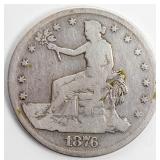 Coin 1876-CC United States Trade Dollar VG