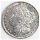 Coin 1886-O Morgan Silver Dollar as Extra Fine