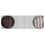 Coin (2) Poland Coins from the 15 & 1600