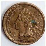 Coin 1862 Indian Head Cent Choice BU.