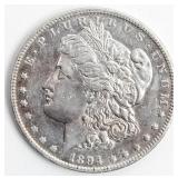 Coin 1894-O  Morgan Silver Dollar as Extra Fine