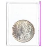 Coin 1890 Morgan Silver Dollar Brilliant Unc.