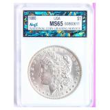 Coin 1886  Morgan Silver Dollar NCGS MS65