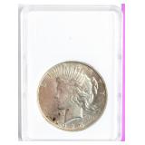 Coin 1925  Peace Silver Dollar Brilliant Unc.