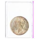 Coin 1924-S  Peace Silver Dollar Brilliant Unc.