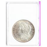 Coin 1891-S Morgan Silver Dollar Brilliant Unc.