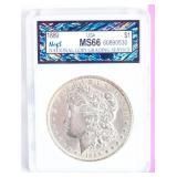 Coin 1889  Morgan Silver Dollar NCGS MS66