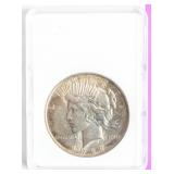 Coin 1922-D  Peace Silver Dollar Brilliant Unc.
