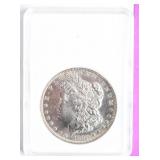Coin 1880  Morgan Silver Dollar Brilliant Unc.