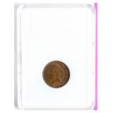 Coin 1901 Indian Head Cent in Almost Unc.