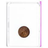 Coin 1907 Indian Head Cent in Brilliant Unc.