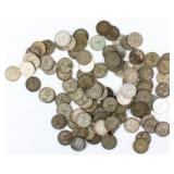 Coin 100 Old Mexican Silver Dollars