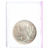 Coin 1923-D  Peace Silver Dollar Brilliant Unc.