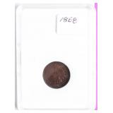 Coin 1868 Indian Head Cent in Extra Fine **