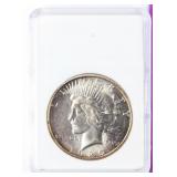 Coin 1925-S  Peace Silver Dollar Brilliant Unc.