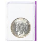Coin 1923  Peace Silver Dollar Brilliant Unc.