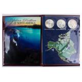 Coin Set "Silver Dollars of North America"