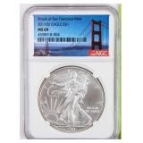 Coin 2011-S American Silver Eagle NGC MS69