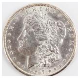 Coin 1897-S  Morgan Silver Dollar B.U.