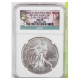 Coin 2014-W American Silver Eagle NGC MS69