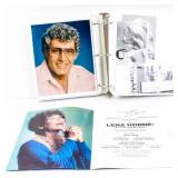 Binder of Signed Celebrity Photos